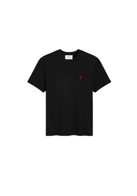 t-shirt adc unisex nera AMI PARIS | BFUTS035.724001